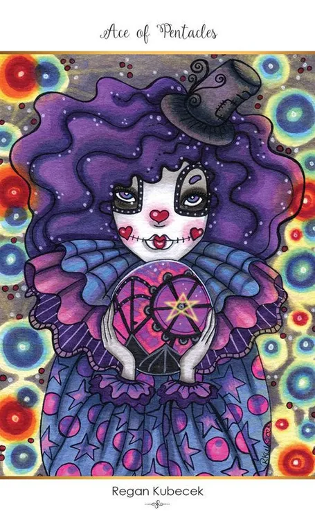 78 Tarot Carnival Review 11 Ace of Wands card from the 78 Tarot Carnival deck
