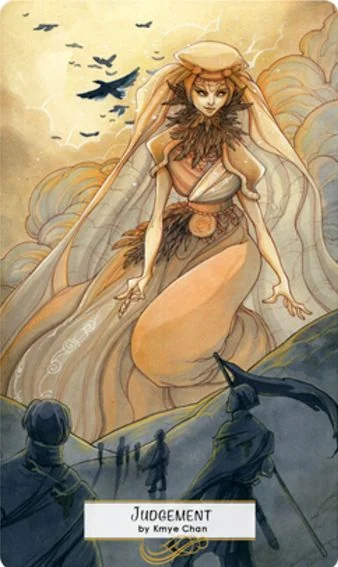 Judgement card from the 78 Tarot Mythical deck