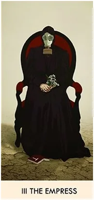 The Empress - A Wicked Pack of Cards Tarot - Tarot Deck by Ronald Decker, Thierry Depaulis and Michael Dummett