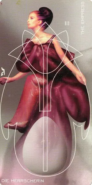 The Empress card from the Adrian Tarot deck
