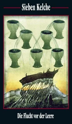 Sieben Kelche card from the Akron Tarot deck