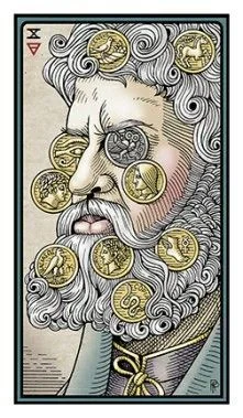 10 of Pentacles - The Alchemical Tarot - Tarot Deck by Robert M. Place