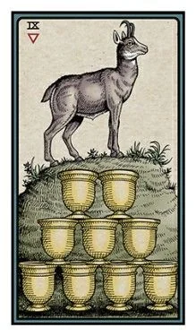 9 of Cups - The Alchemical Tarot - Tarot Deck by Robert M. Place