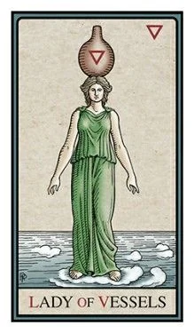 Page of Cups - The Alchemical Tarot - Tarot Deck by Robert M. Place