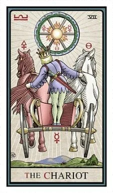 The Chariot - The Alchemical Tarot - Tarot Deck by Robert M. Place