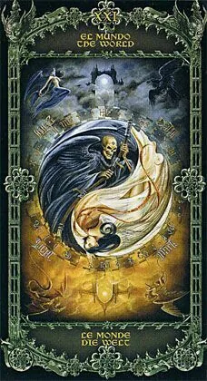 The World from the Alchemy 1977 England Tarot Deck