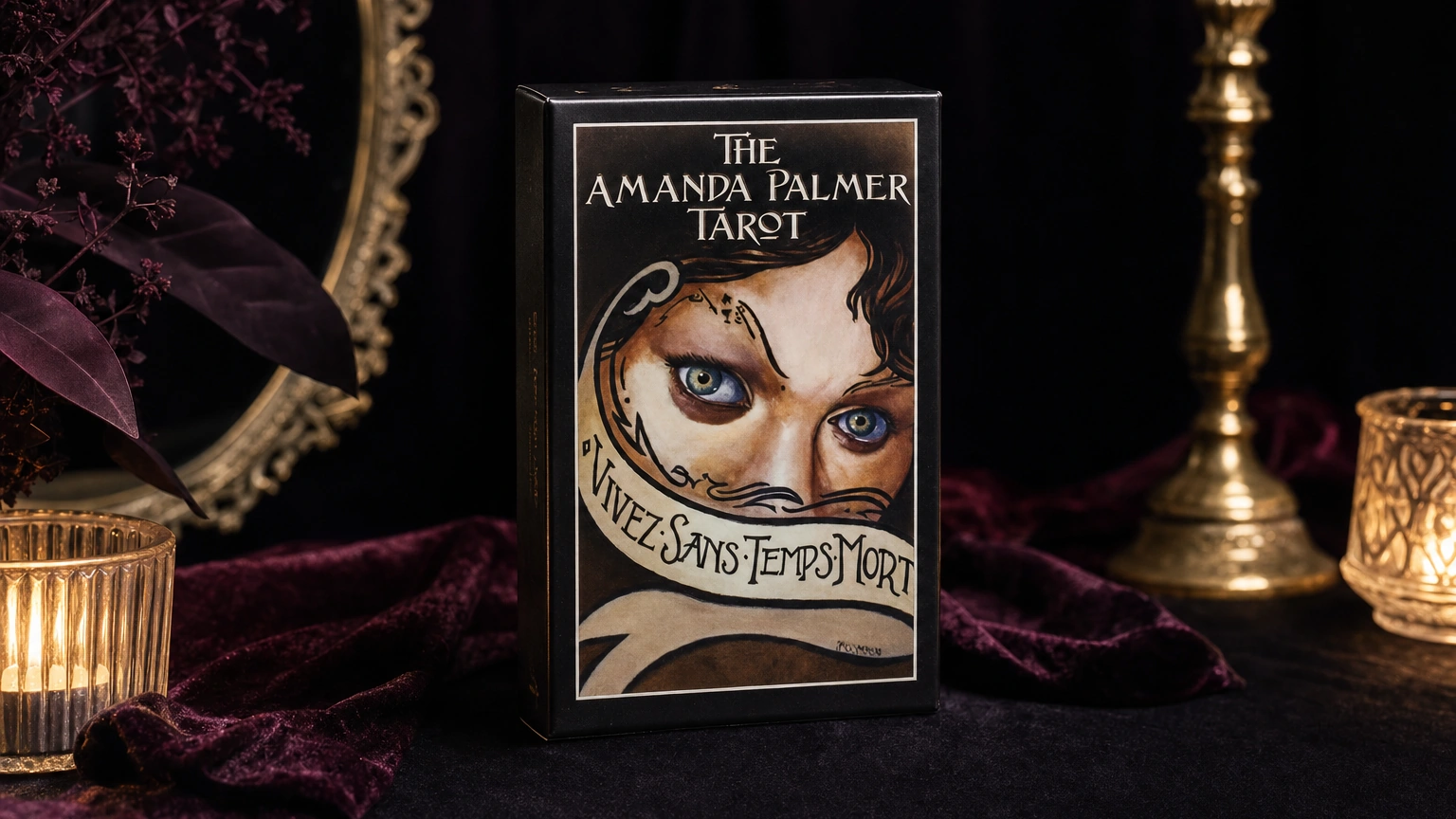 Amanda Palmer Tarot Deck by M. C. Matz in a generated product setting