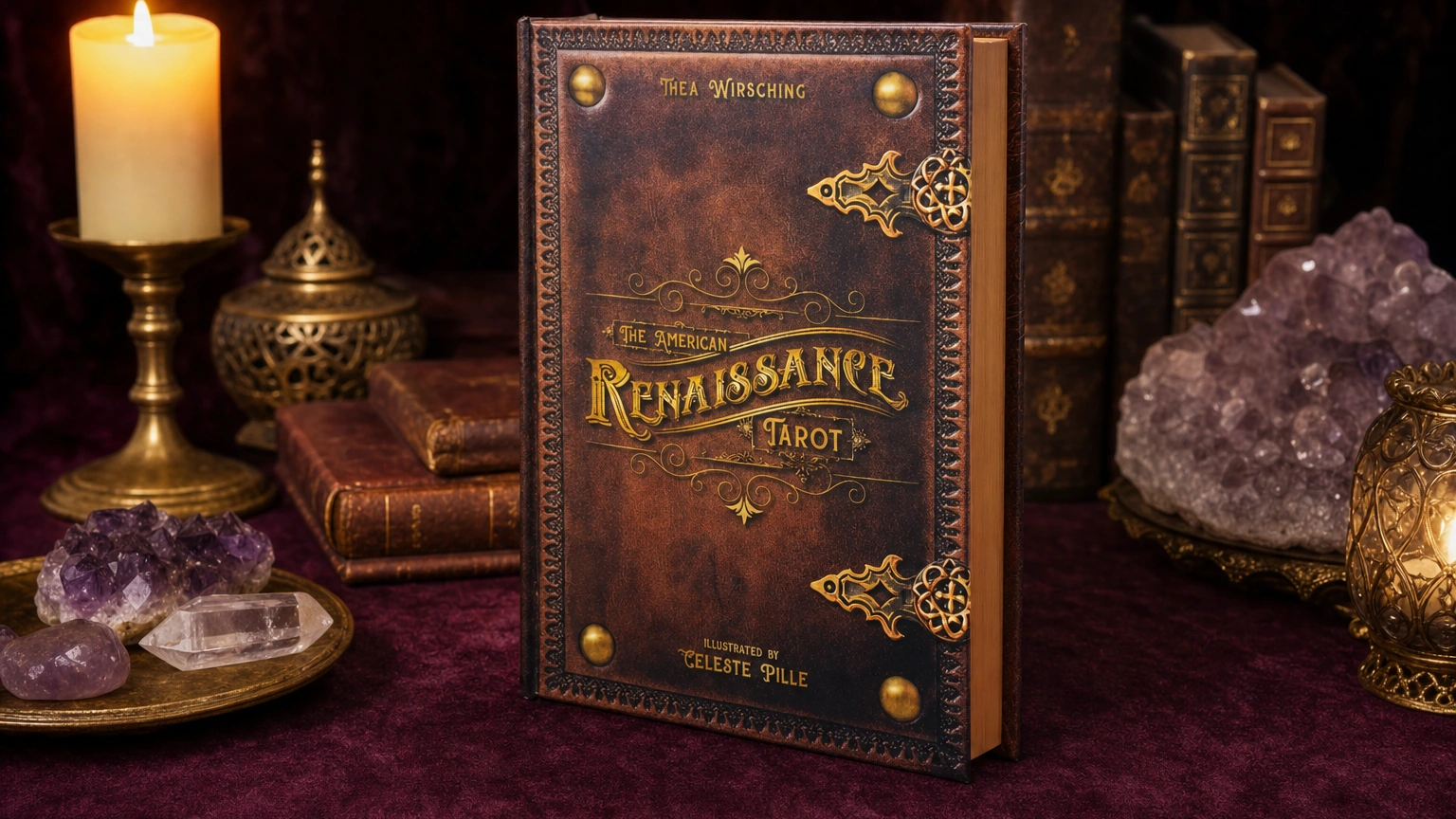 American Renaissance Tarot brown leather book-box final CTA image