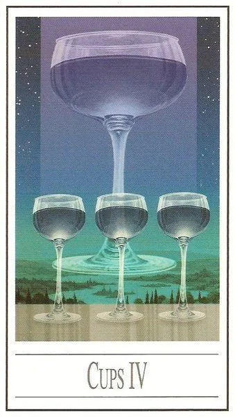 Ananda Tarot source-order card 16 card from the Ananda Tarot deck