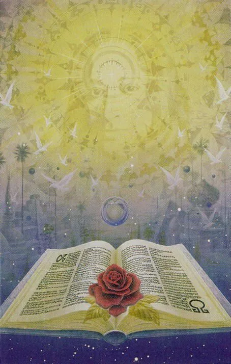 Book of Spheres from the Ananda Tarot deck
