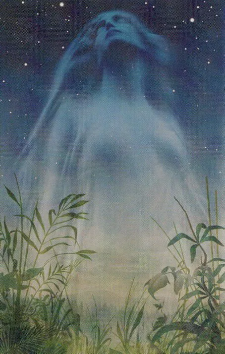 Moon Spirit from the Ananda Tarot deck