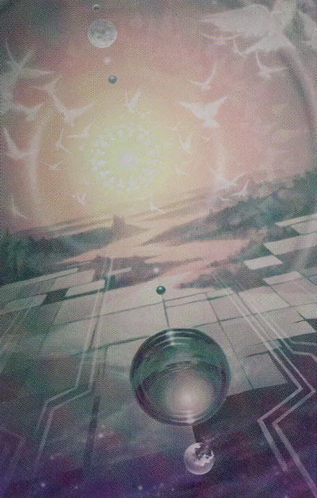 Spheres Path from the Ananda Tarot deck