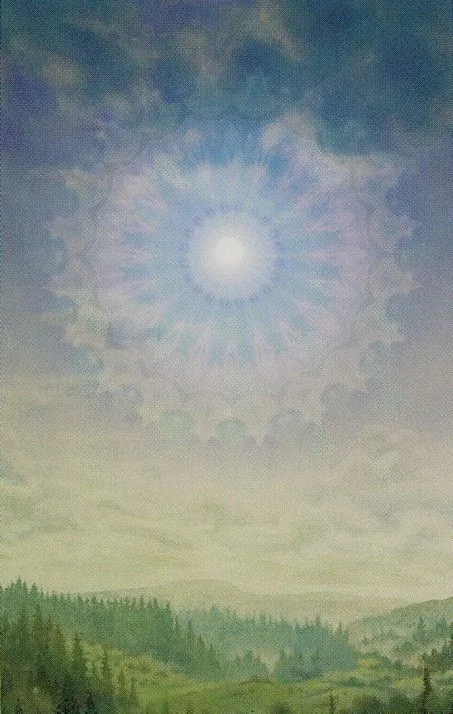 Ananda Tarot source-order card 71 card from the Ananda Tarot deck