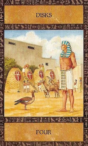 Ancient Egyptian Tarot source-order card 02