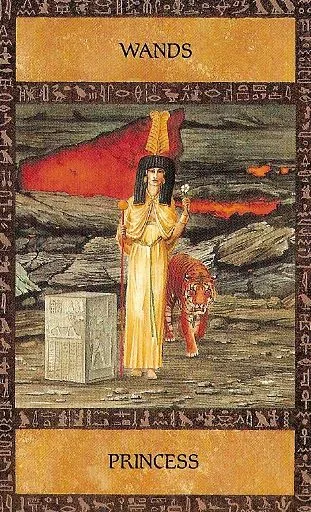 Ancient Egyptian Tarot source-order card 21