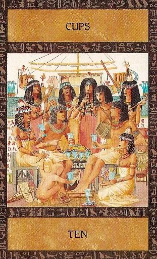 Ancient Egyptian Tarot source-order card 29