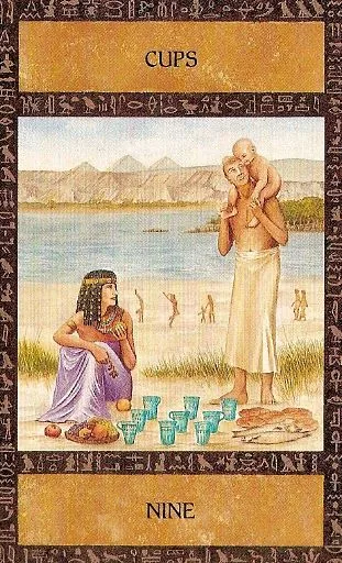 Ancient Egyptian Tarot source-order card 33