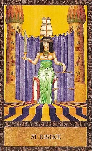 Ancient Egyptian Tarot source-order card 55