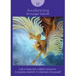 Awakening card from the Angel Tarot deck