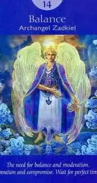 Balance card from the Angel Tarot deck