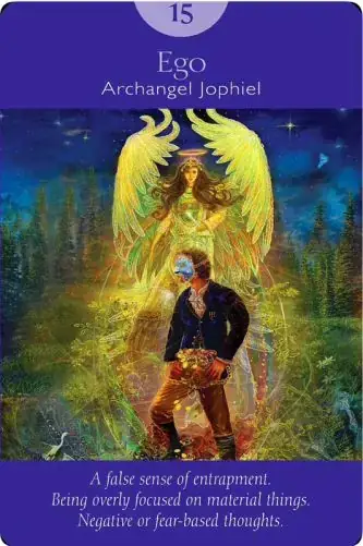 Ego card from the Angel Tarot deck