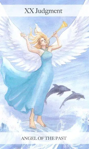 The Angel Tarot Review 4 Judgment card from The Angel Tarot by Jayne Wallace