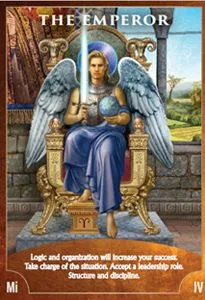 Angel Wisdom Tarot The Emperor card image