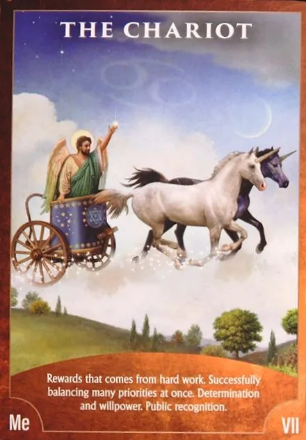 Angel Wisdom Tarot The Chariot card image
