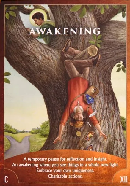 Angel Wisdom Tarot Awakening card image