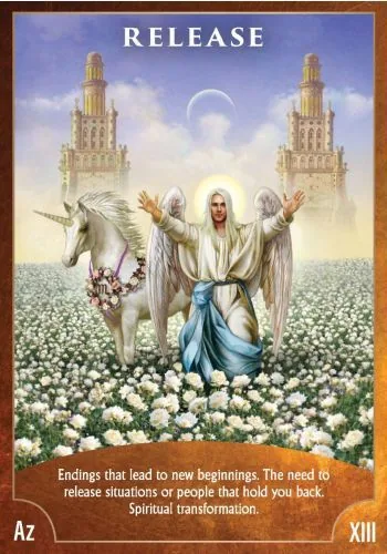 Angel Wisdom Tarot Release card image