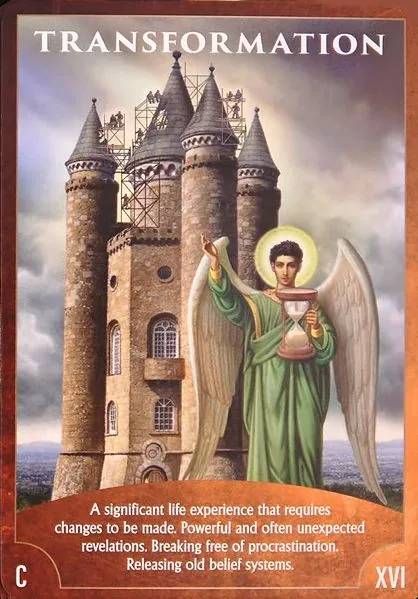 Angel Wisdom Tarot Transformation card image