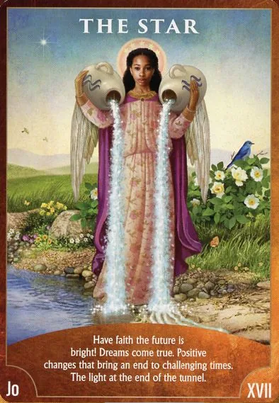 Angel Wisdom Tarot The Star card image