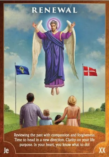 Angel Wisdom Tarot Renewal card image