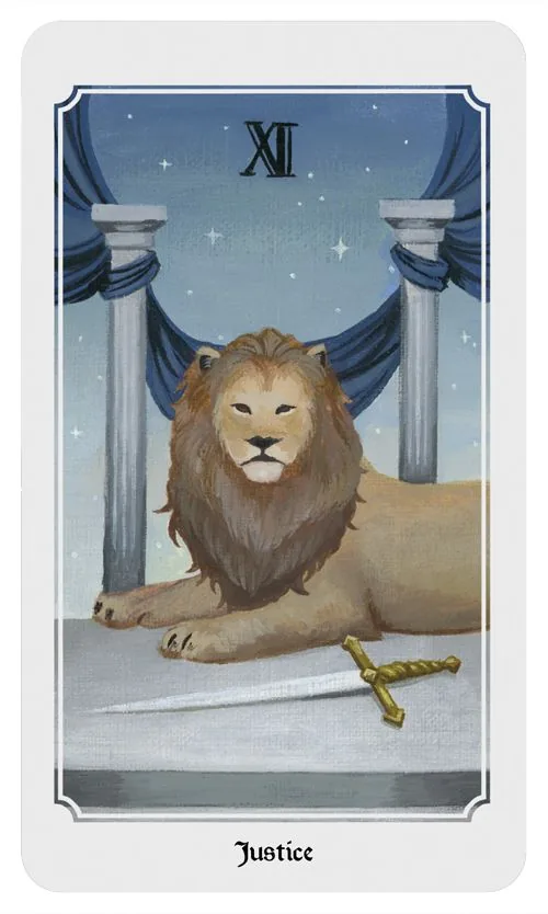 Anima Mundi Tarot Justice card