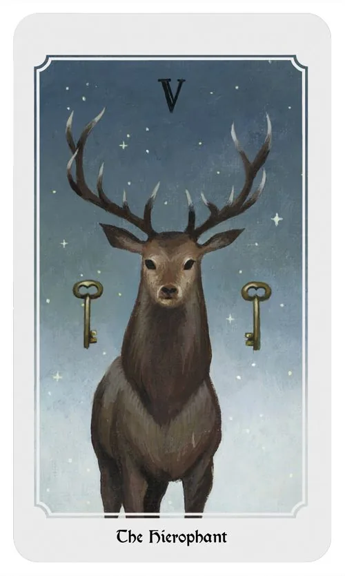 Anima Mundi Tarot The Hierophant card