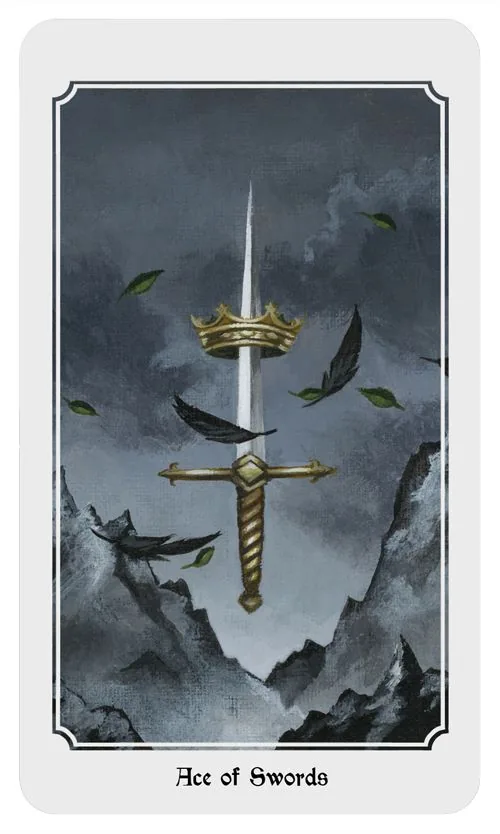 Anima Mundi Tarot Ace of Swords card