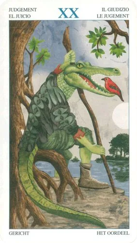 Judgement card from the Animal Lords Tarot deck