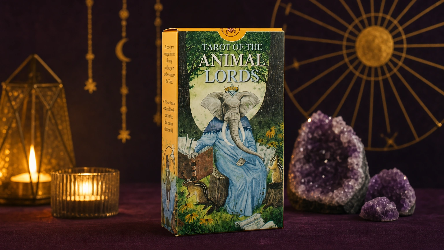 Tarot of the Animal Lords product box lifestyle image