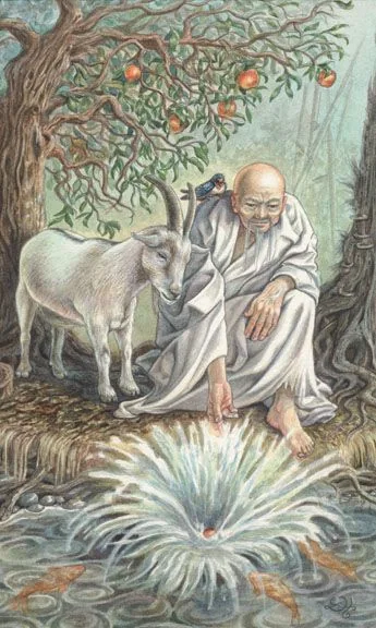 Judgement card from the Animals Divine Tarot deck