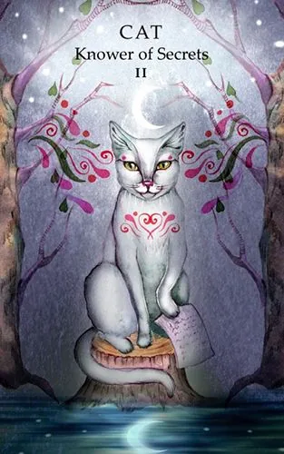 Cat - Knower of Secrets (I) card from the Animals Wisdom Tarot deck