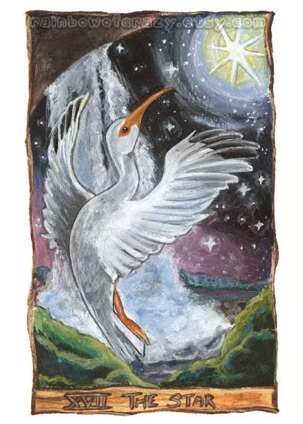 The Star card from The Animism Tarot deck