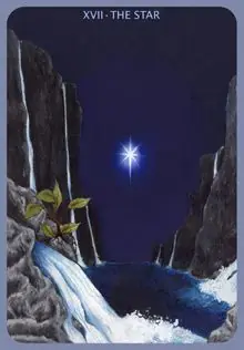 Anna K Tarot Review 9 The Star card from the Anna K Tarot deck