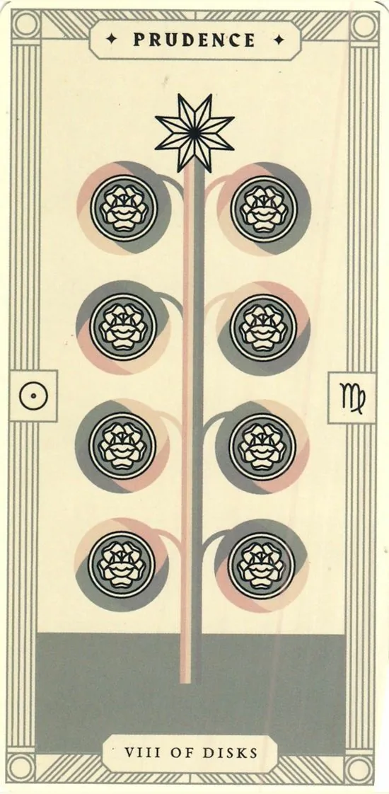 Arcana Iris Sacra Tarot card 007 card from the Arcana Iris Sacra Tarot deck