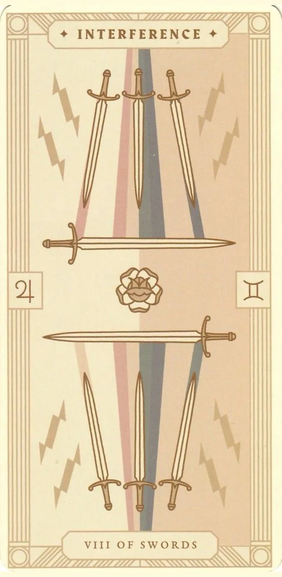 Arcana Iris Sacra Tarot card 018 card from the Arcana Iris Sacra Tarot deck