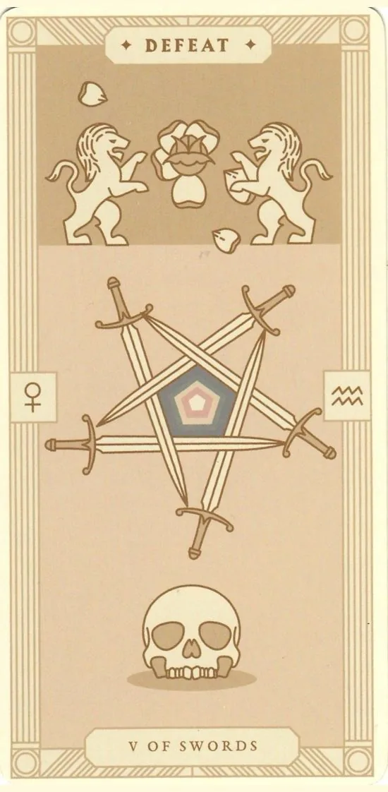 Arcana Iris Sacra Tarot card 028 card from the Arcana Iris Sacra Tarot deck