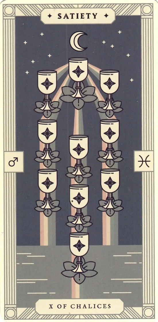 Arcana Iris Sacra Tarot card 032 card from the Arcana Iris Sacra Tarot deck