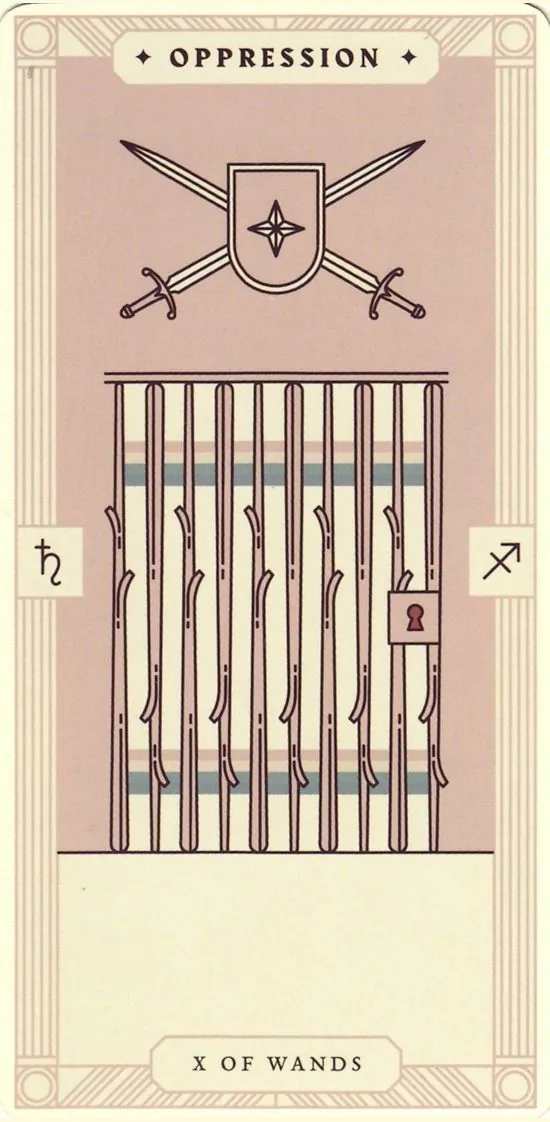 Arcana Iris Sacra Tarot card 035 card from the Arcana Iris Sacra Tarot deck