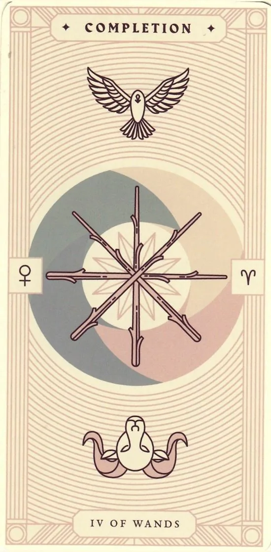 Arcana Iris Sacra Tarot card 041 card from the Arcana Iris Sacra Tarot deck