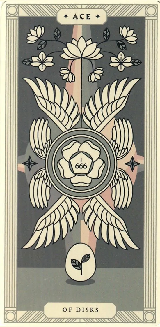 Arcana Iris Sacra Tarot card 042 card from the Arcana Iris Sacra Tarot deck