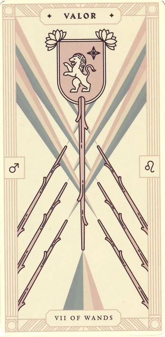 Arcana Iris Sacra Tarot card 051 card from the Arcana Iris Sacra Tarot deck